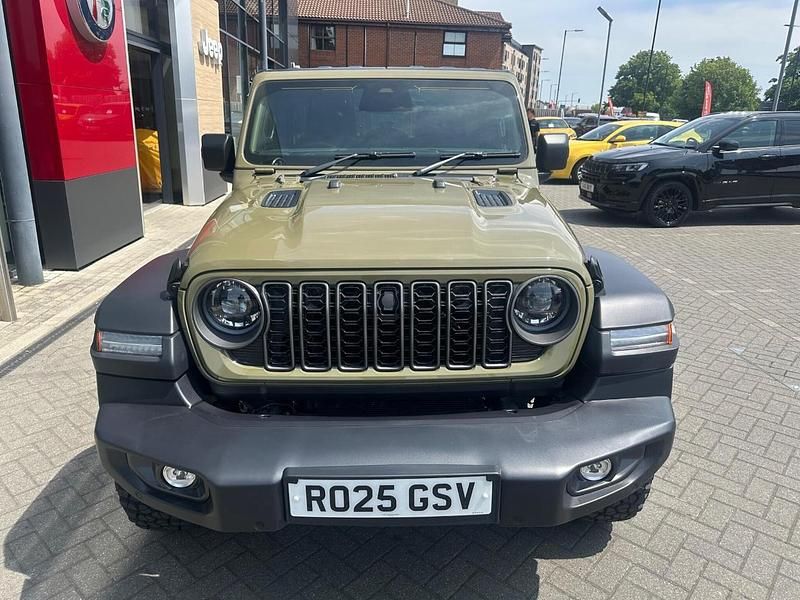 Green New 2025 Jeep Wrangler Rubicon SUV | £59,955 - Image 1/4