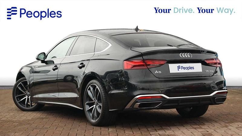 Used Audi A5 S-Line 2020 Black Hatchback