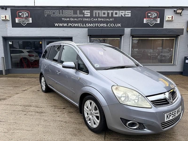 Second-hand Vauxhall Zafira Elite 120 CP (88 kW) 2009 Argintiu Monovolum