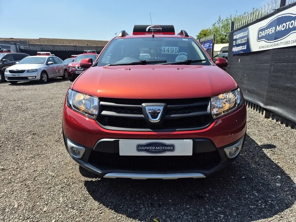 Used Dacia Sandero Ambiance 2015 Red Hatchback