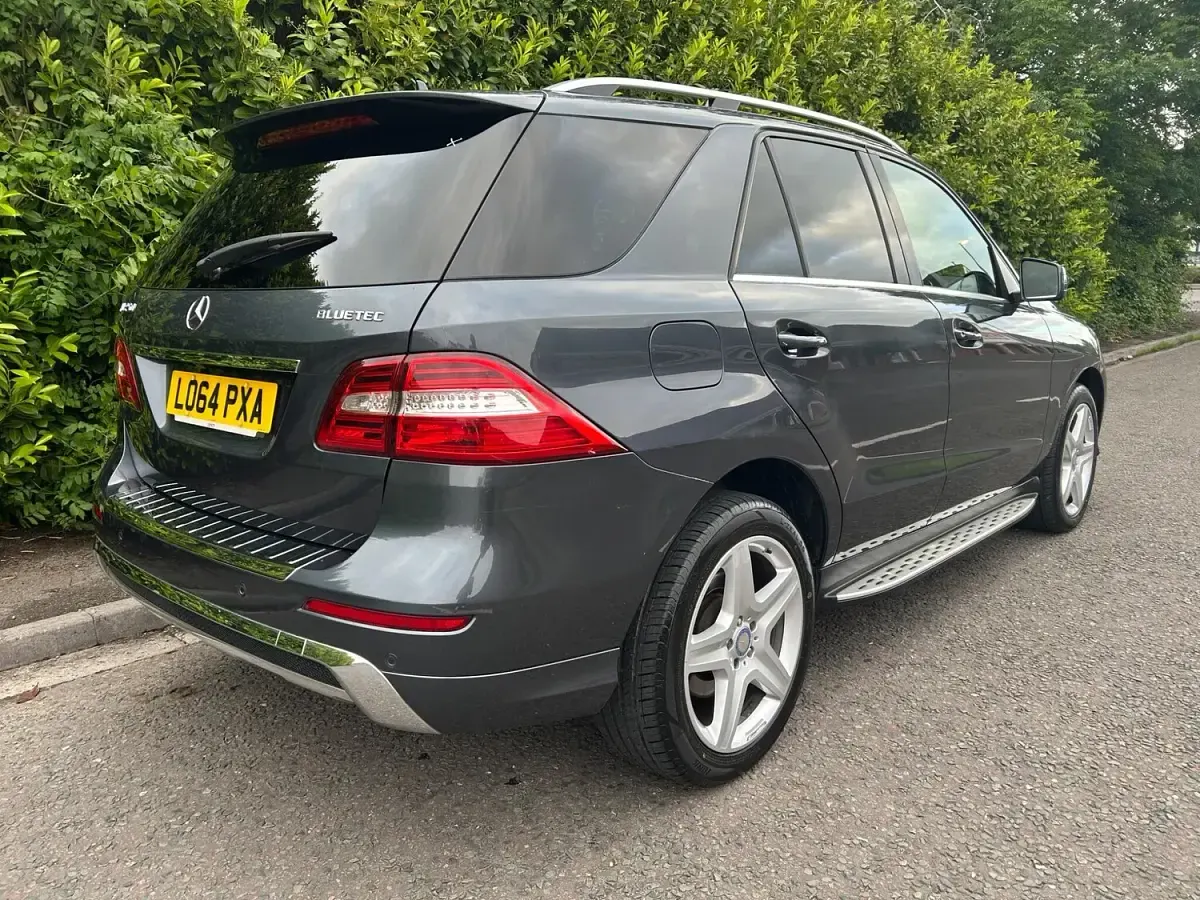 Used Mercedes ML250 AMG line 204 HP (150 kW) 2015 Grey SUV