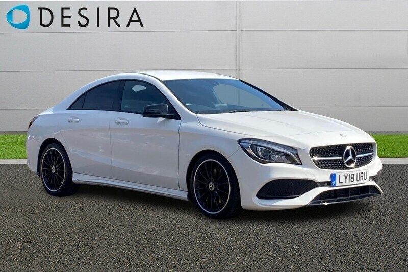 White Used 2018 Mercedes CLA220 AMG line Sedan | £17,990 - Image 1/4
