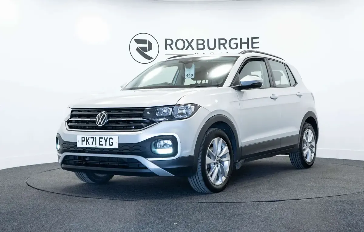 Begagnad VW T-Cross SE 110 HK (80 kW) 2021 Silver SUV
