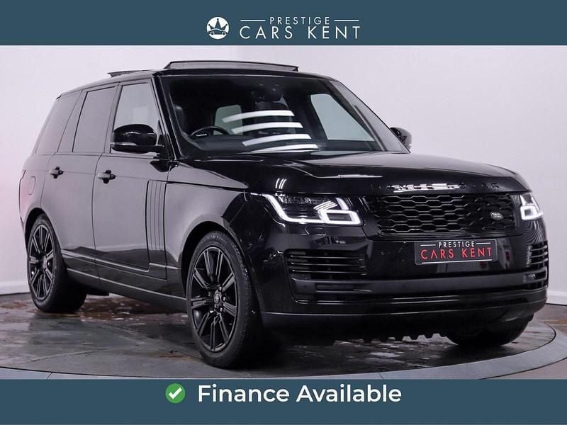 Black Used 2021 Land Rover Range Rover SUV | £40,350 (Good price) - Image 1/4