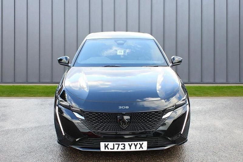 Black Used 2024 Peugeot 308 GT Hatchback | £20,969 (Fair price) - Image 1/4