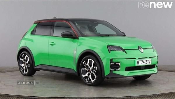 Green/black Used 2025 Renault R5 Komfort Hatchback | £23,995 (A bit pricey) - Image 1/2