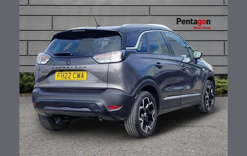 Used Vauxhall Crossland Ultimate 130 HP (95 kW) 2022 Grey SUV