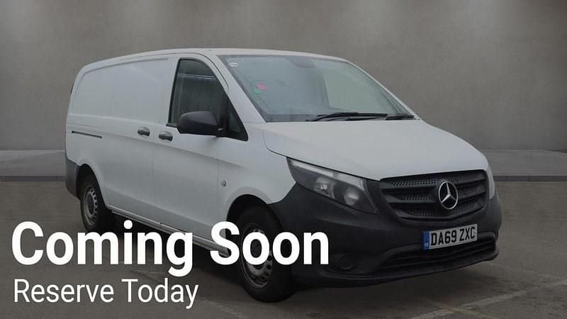 White Used 2019 Mercedes Vito Van | £10,999 (Good price) - Image 1/3