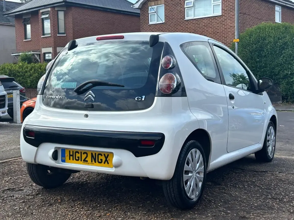 Used Citroën C1 2012 White Hatchback