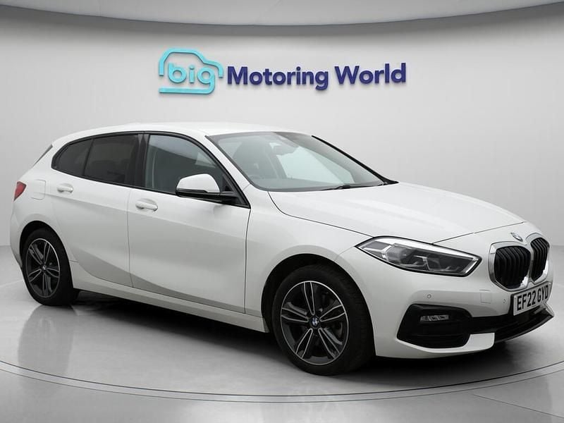 White Used 2022 BMW 118 Sport Line Hatchback | £19,500 (Good price) - Image 1/4