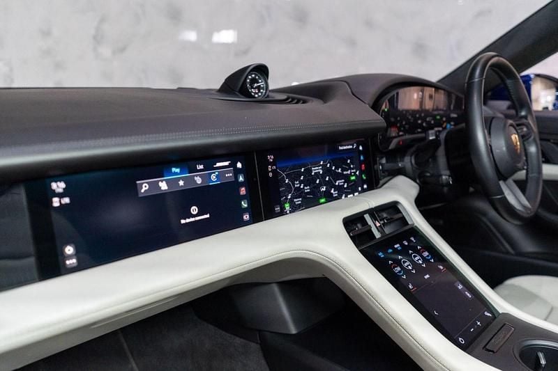 Used Porsche Taycan 500 kW (680 HP) 2021 Blue Sedan