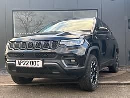Black Used 2022 Jeep Compass Trailhawk SUV | £19,998 (Fair price) - Image 1/4