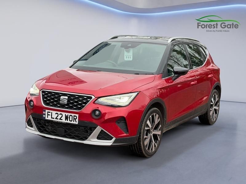 Used Seat Arona Xperience Lux 110 HP (80 kW) 2022 Red SUV