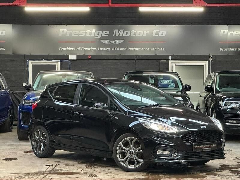 Usado Ford Fiesta ST-Line X 2018 Preto Citadino