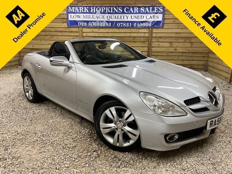 Silver Used 2008 Mercedes SLK200 Cabriolet | £10,995 - Image 1/3