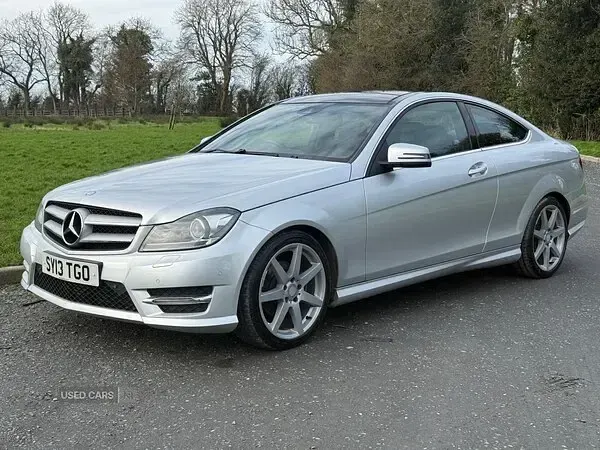 Used Mercedes C180 AMG 2013 Silver Coupe