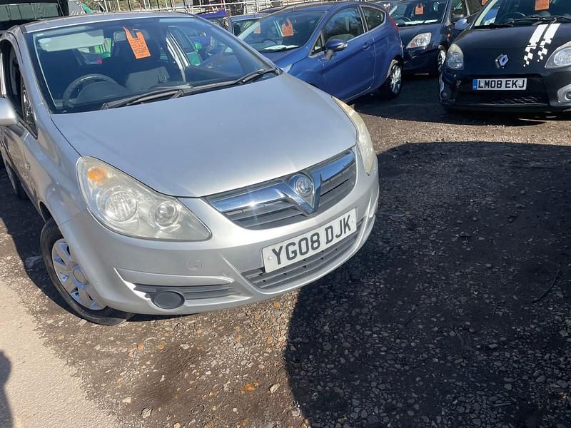 Used Vauxhall Corsa 2008 Silver Hatchback
