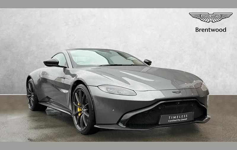Used Aston Martin Vantage 510 HP (375 kW) 2019 Silver Coupe