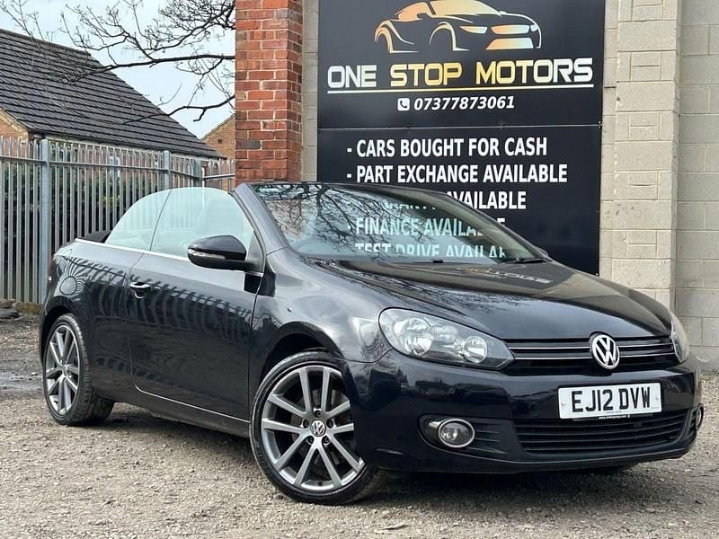 Black Used 2012 VW Golf Cabriolet GT Cabriolet | £2,995 (Super price) - Image 1/4