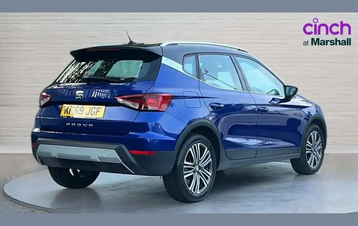 Begagnad Seat Arona XCELLENCE 115 HK (84 kW) 2019 Blå SUV