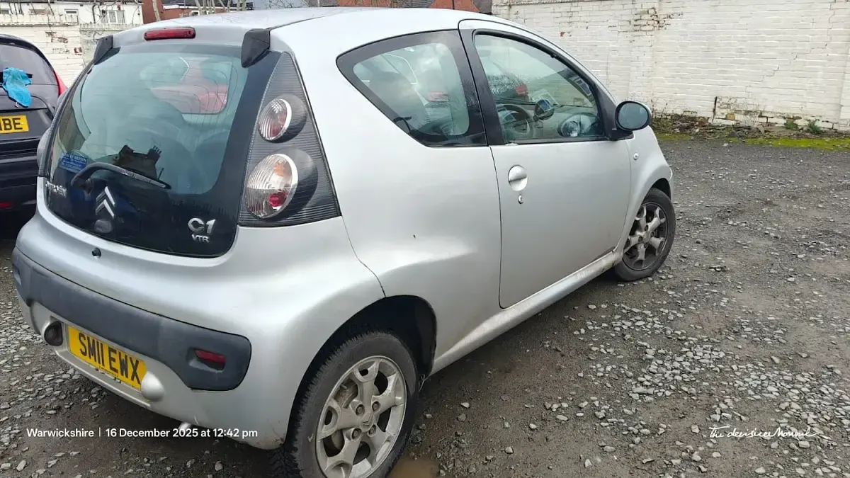 Used Citroën C1 VTR Sport 68 HP (50 kW) 2011 Grey Hatchback