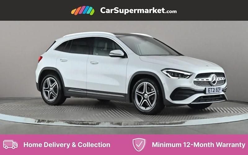 White Used 2021 Mercedes GLA180 AMG Line Premium Plus SUV | £24,897 (Fair price) - Image 1/4