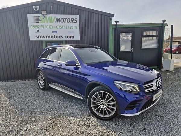 Used Mercedes GLC220 AMG Line Premium 2018 Blue Estate
