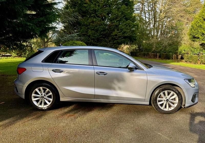 Used Audi A3 Sportback Design 150 HP (110 kW) 2021 Silver Hatchback