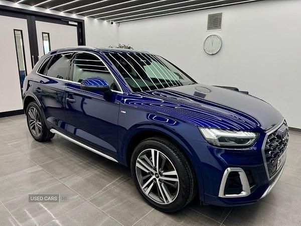 Used Audi Q5 S-Line 2021 Blue SUV