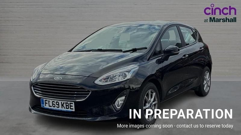 Used Ford Fiesta Zetec 100 HP (73 kW) 2019 Black Hatchback
