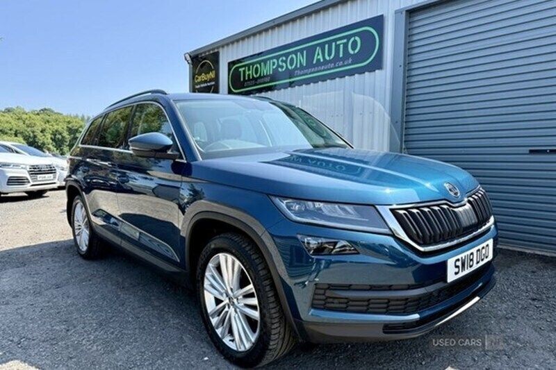 Blue Used 2018 Skoda Kodiaq SE L SUV | £15,950 (Good price) - Image 1/1