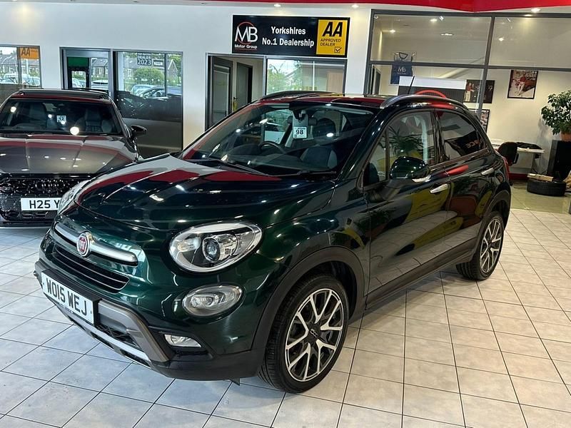 Used Fiat 500X Cross Plus 120 HP (88 kW) 2015 Green SUV