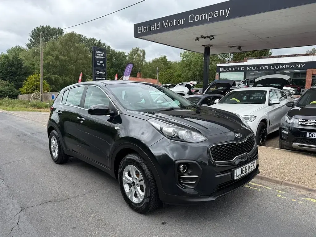 Used Kia Sportage 114 HP (83 kW) 2016 Black SUV