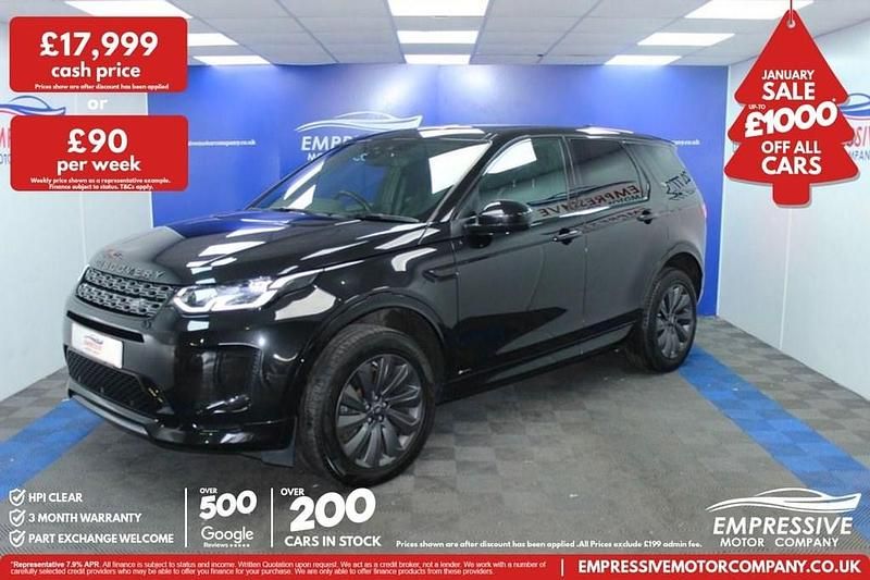 Black Used 2019 Land Rover Discovery Sport SE Dynamic SUV | £17,999 - Image 1/4