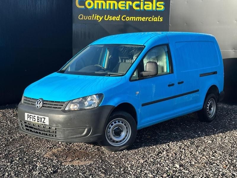 Used VW Caddy Startline 102 HP (75 kW) 2015 Blue MPV