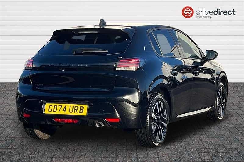 Used Peugeot 208 Allure 100 HP (73 kW) 2025 Black Hatchback