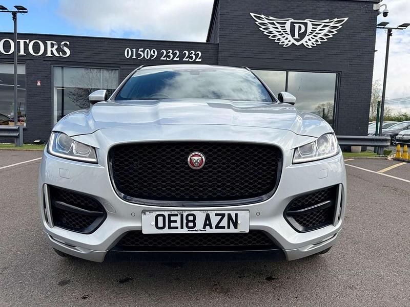 Used Jaguar F-Pace R-Sport 2018 Silver SUV