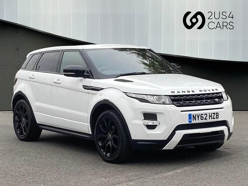 White Used 2012 Land Rover Range Rover evoque Dynamic SUV | £8,990 (Fair price) - Image 1/3