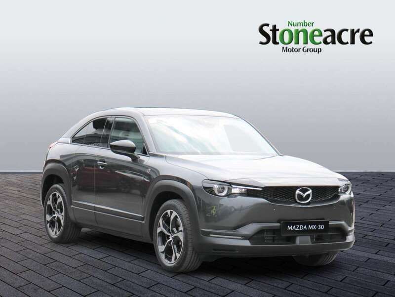 Grey New 2025 Mazda MX30 Exclusive-Line SUV | £26,995 (Fair price) - Image 1/4