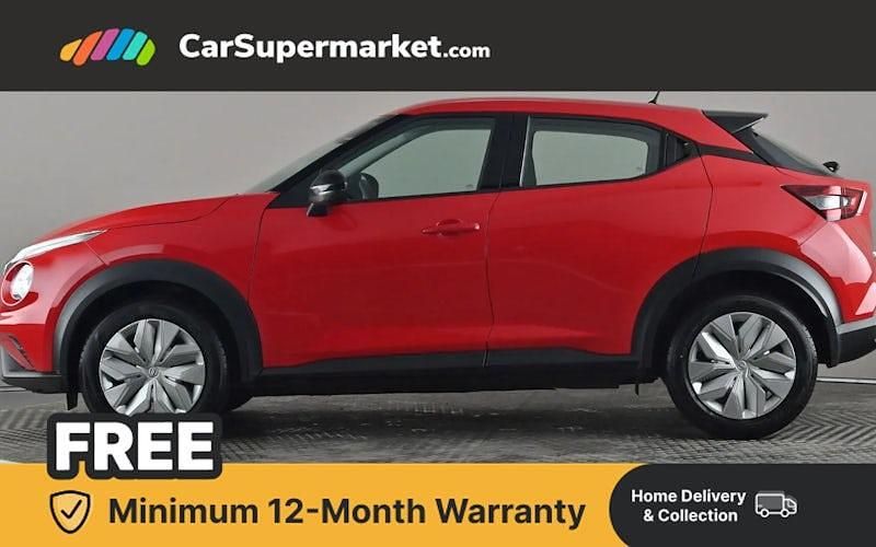 Used Nissan Juke Acenta 114 HP (83 kW) 2022 Red SUV