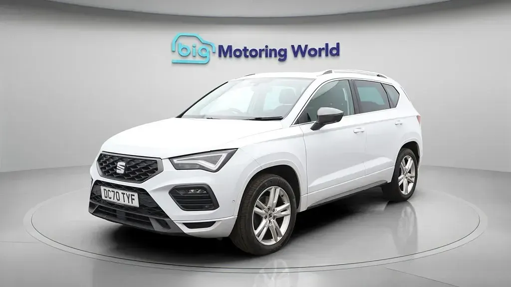 Usado Seat Ateca 4Drive 150 HP (110 kW) 2021 Branco SUV