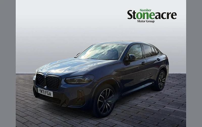 Used BMW X4 M Sport 187 HP (137 kW) 2022 Blue SUV
