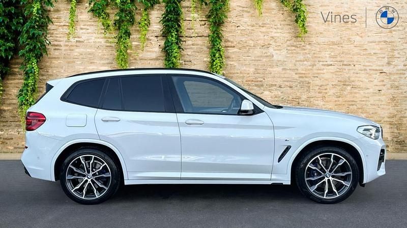 Used BMW X3 M Sport 184 HP (135 kW) 2019 White SUV