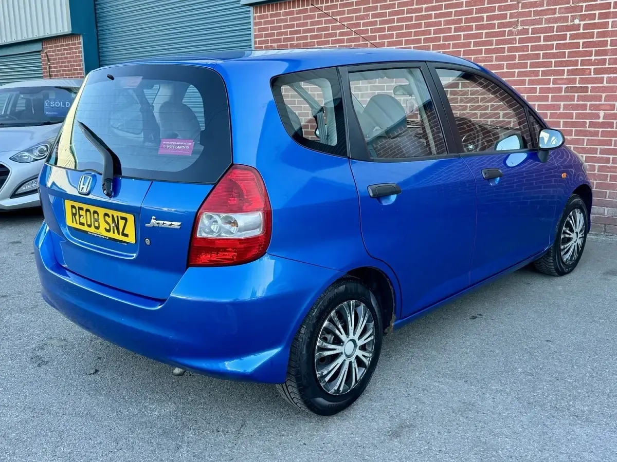 Used Honda Jazz S 90 HP (66 kW) 2008 Blue Hatchback