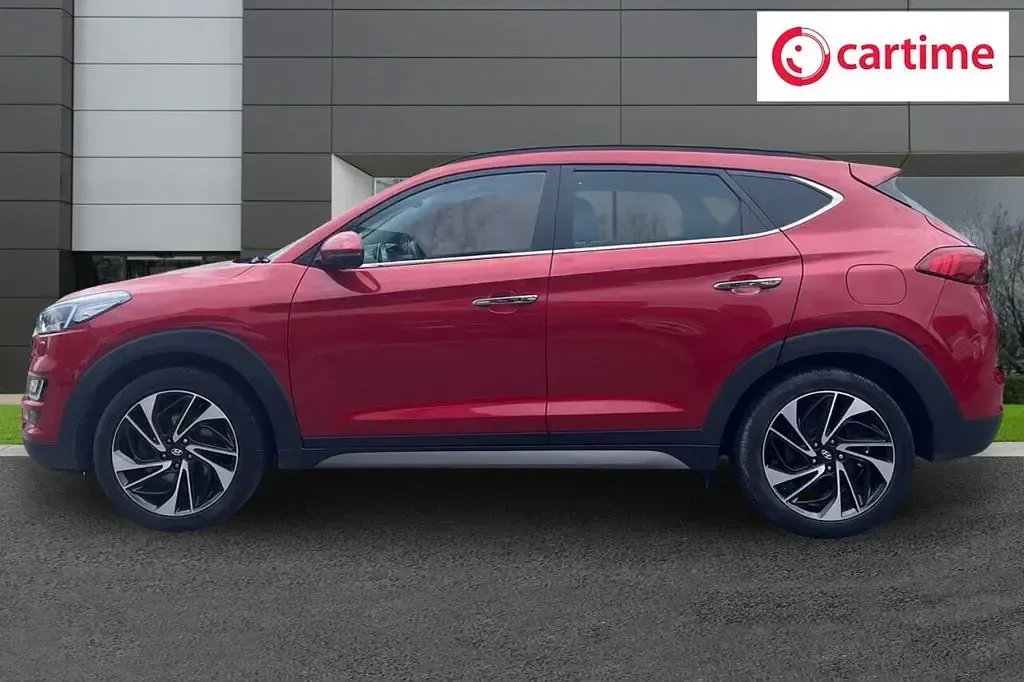 Used Hyundai Tucson Premium SE 177 HP (130 kW) 2019 Red SUV