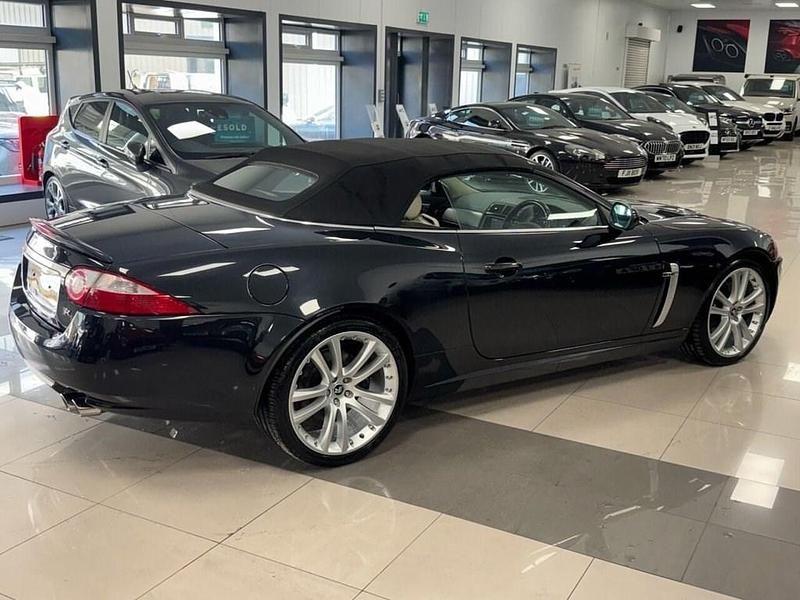 Used Jaguar XKR Supercharged 420 HP (308 kW) 2008 Black Cabriolet