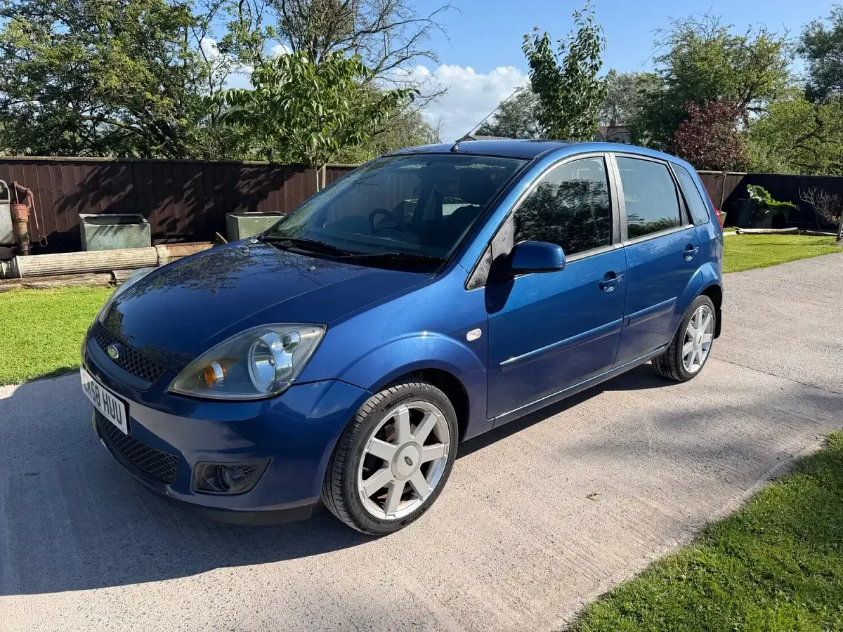 Used Ford Fiesta Zetec 2008 Blue Hatchback