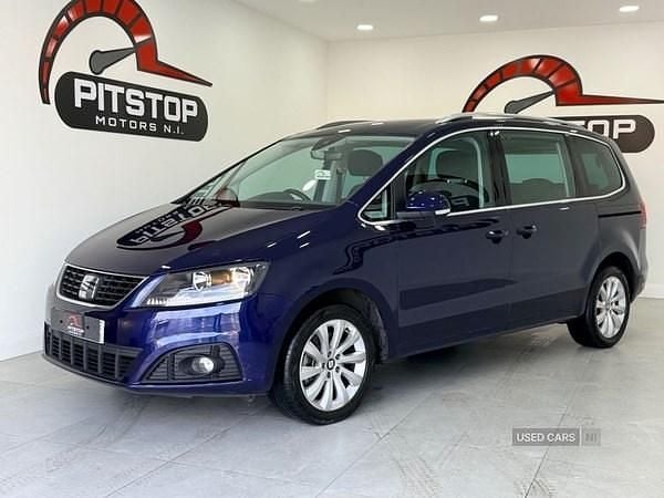 Used Seat Alhambra Ecomotive 150 HP (110 kW) 2019 Blue MPV