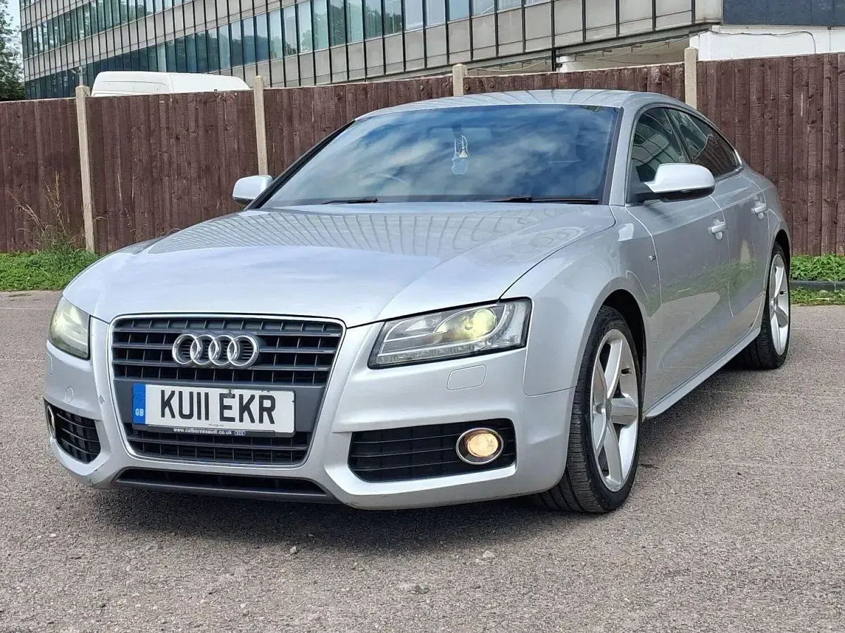 Used Audi A5 S-Line 2011 Silver Coupe