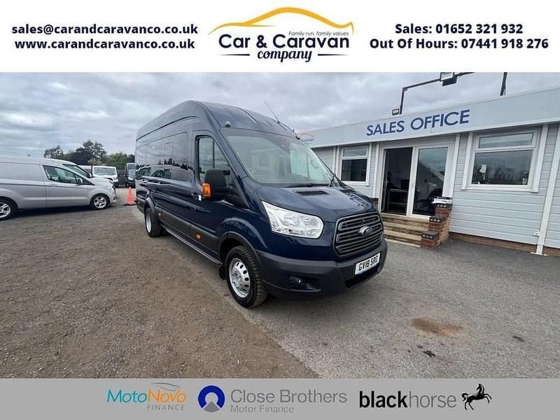 Blue Used 2018 Ford Transit Trend | £13,450 (Good price) - Image 1/4